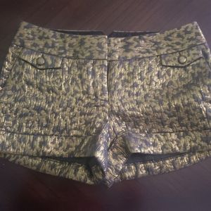 Express metallic shorts